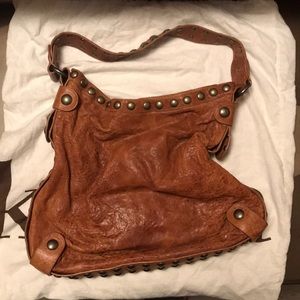 Kooba authentic handbag with brass detail!